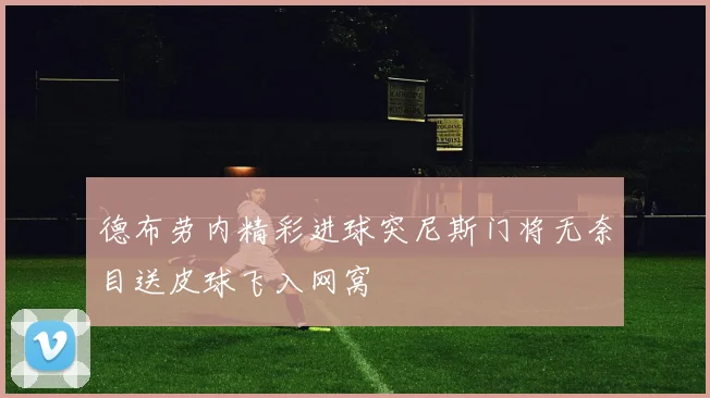 德布劳内精彩进球突尼斯门将无奈目送皮球飞入网窝